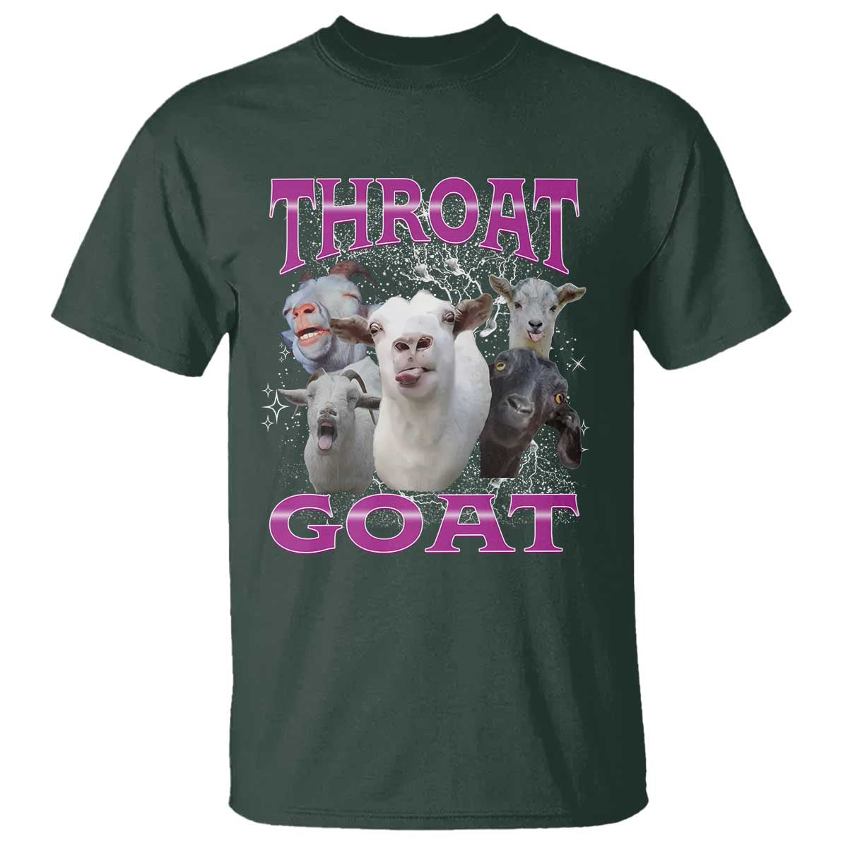 Funny Dirty Humor T Shirt Throat Goat - Wonder Print Shop