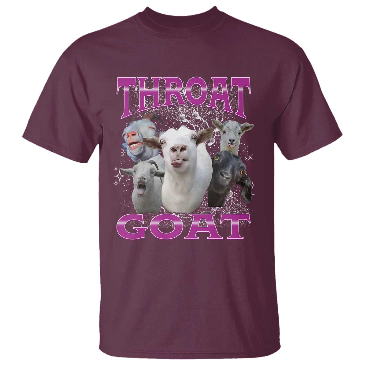 Funny Dirty Humor T Shirt Throat Goat - Wonder Print Shop