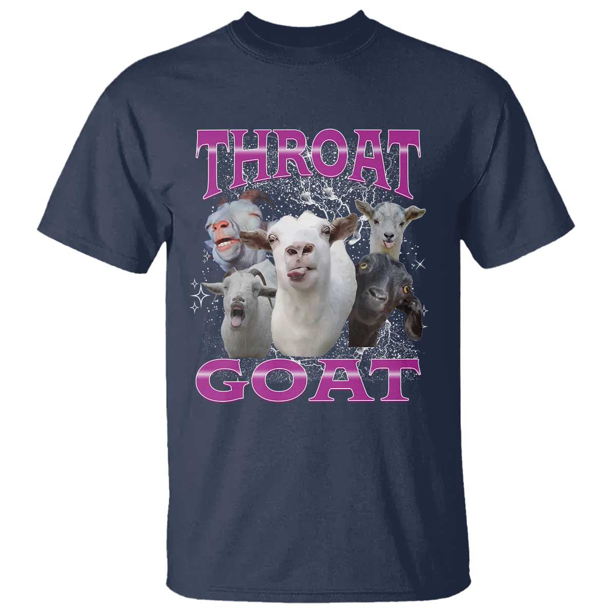 Funny Dirty Humor T Shirt Throat Goat - Wonder Print Shop