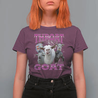 Funny Dirty Humor T Shirt For Women Throat Goat - Wonder Print Shop