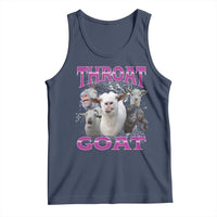 Funny Dirty Humor Tank Top Throat Goat - Wonder Print Shop