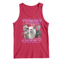 Funny Dirty Humor Tank Top Throat Goat - Wonder Print Shop