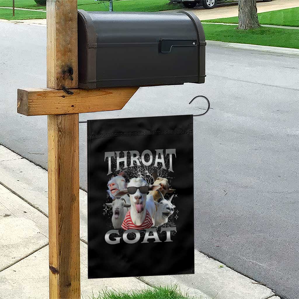 Funny Adult Humor Garden Flag Throat Goat Meme - Wonder Print Shop