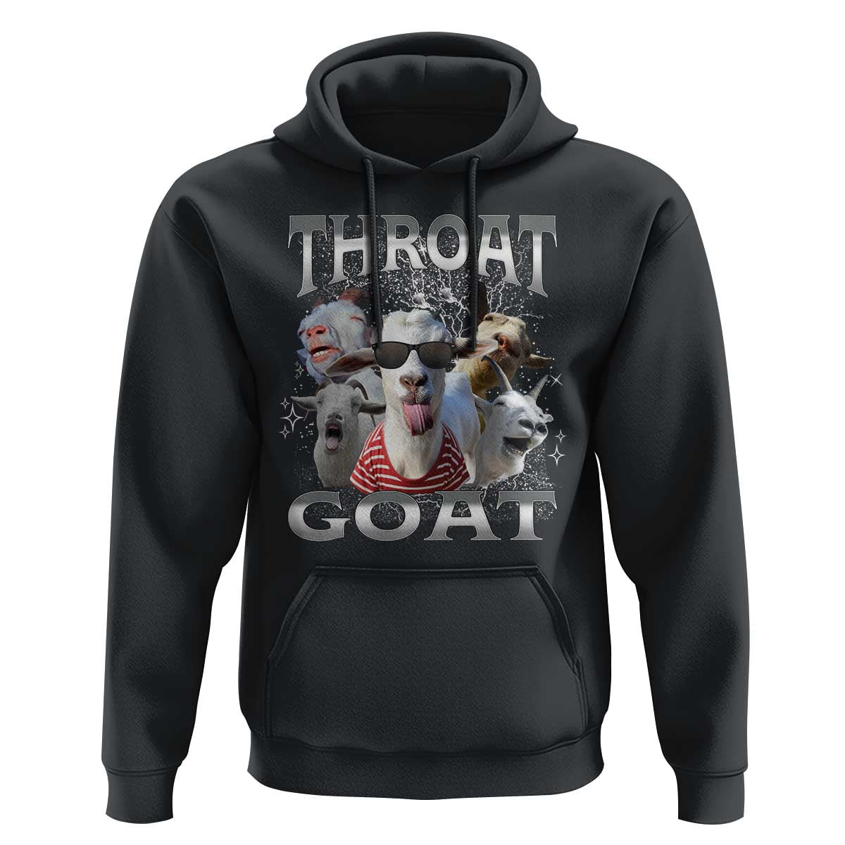 Funny Adult Humor Hoodie Throat Goat Meme - Wonder Print Shop