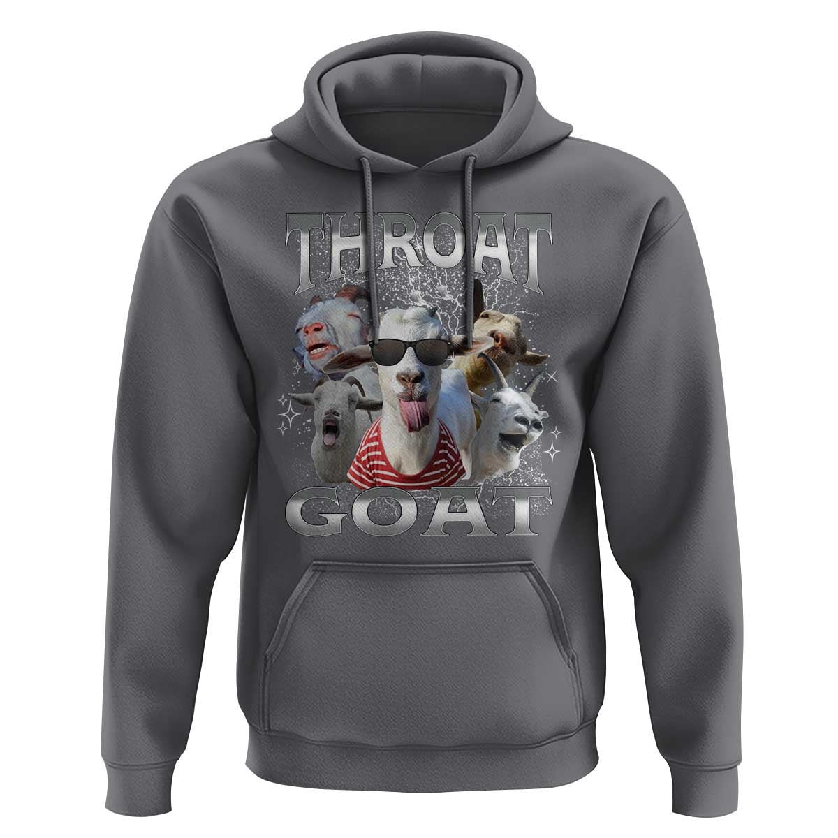 Funny Adult Humor Hoodie Throat Goat Meme - Wonder Print Shop