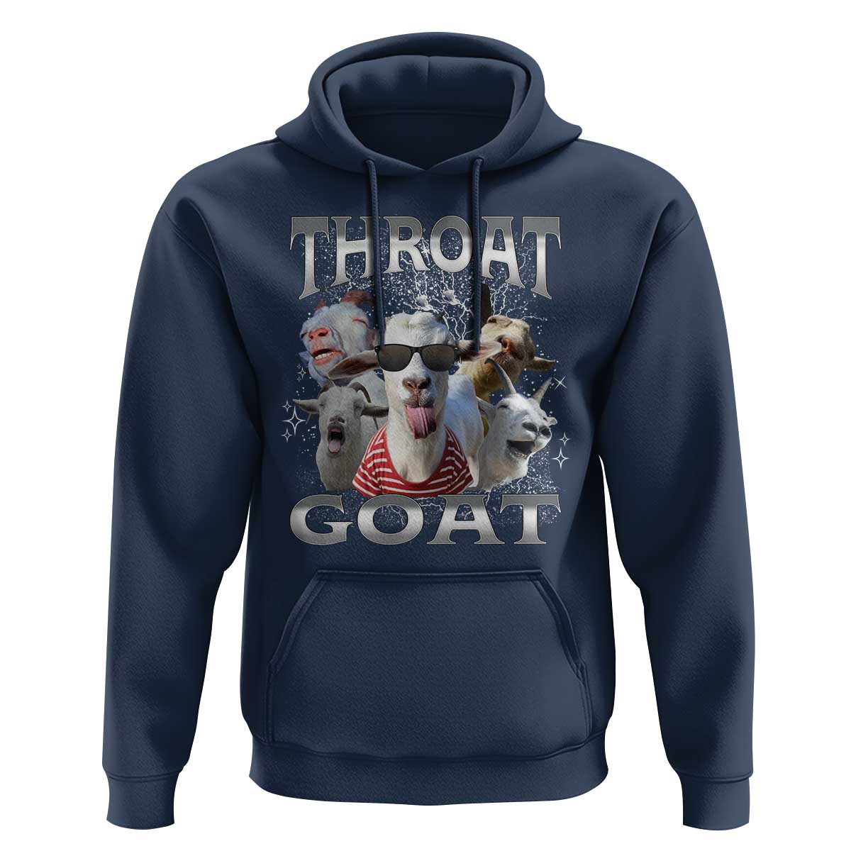 Funny Adult Humor Hoodie Throat Goat Meme - Wonder Print Shop