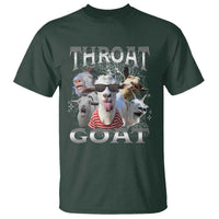 Funny Adult Humor T Shirt Throat Goat Meme - Wonder Print Shop