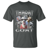 Funny Adult Humor T Shirt Throat Goat Meme - Wonder Print Shop