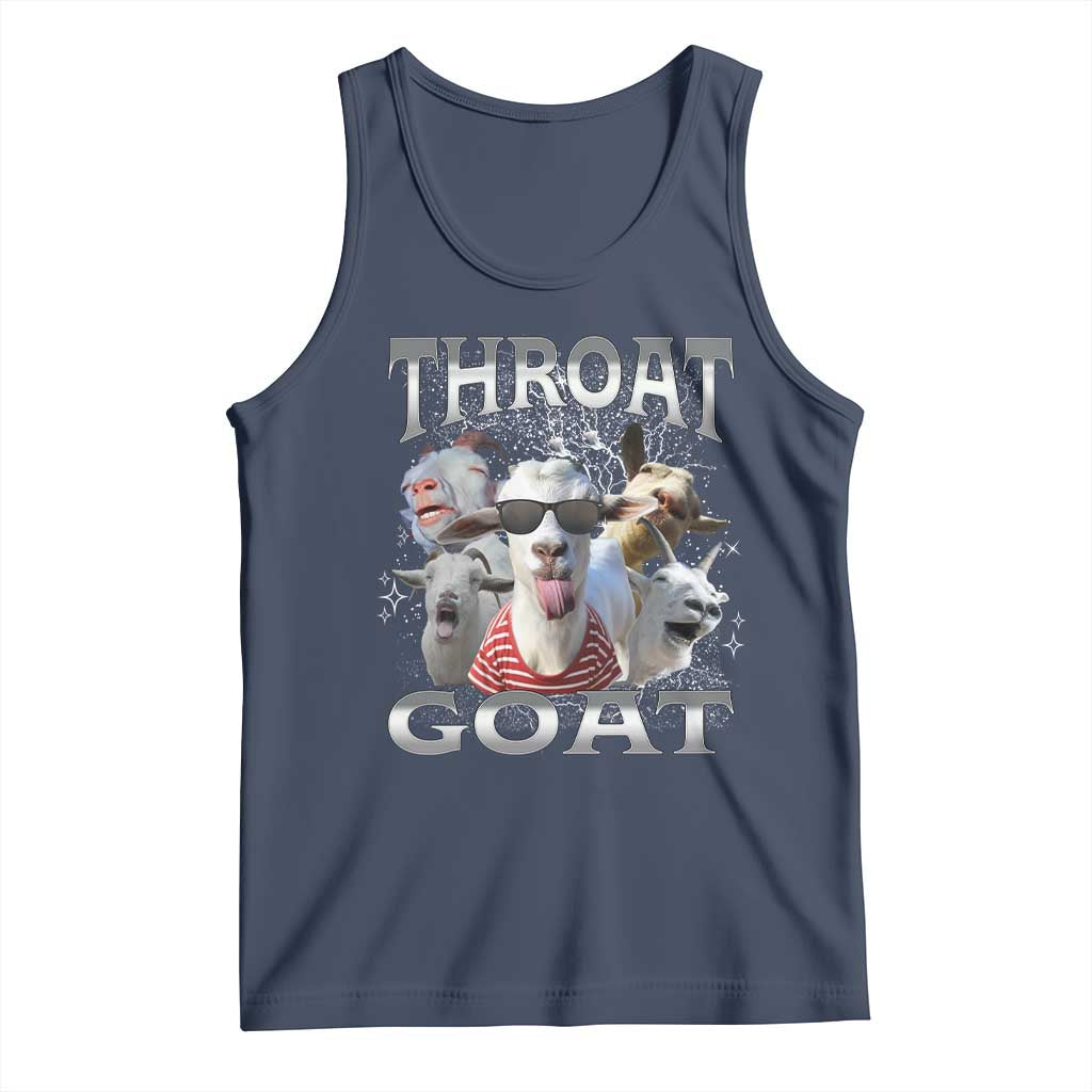 Funny Adult Humor Tank Top Throat Goat Meme - Wonder Print Shop
