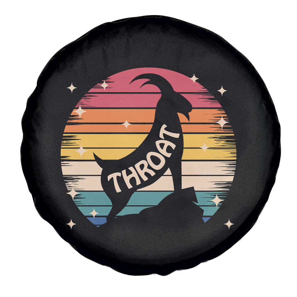 Raunchy Humor Spare Tire Cover Throat Goat Meme Gift - Wonder Print Shop