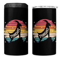 Raunchy Humor 4 in 1 Can Cooler Tumbler Throat Goat Meme Gift