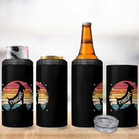 Raunchy Humor 4 in 1 Can Cooler Tumbler Throat Goat Meme Gift
