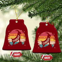 Raunchy Humor Ceramic Ornament Throat Goat Meme Gift - Wonder Print Shop