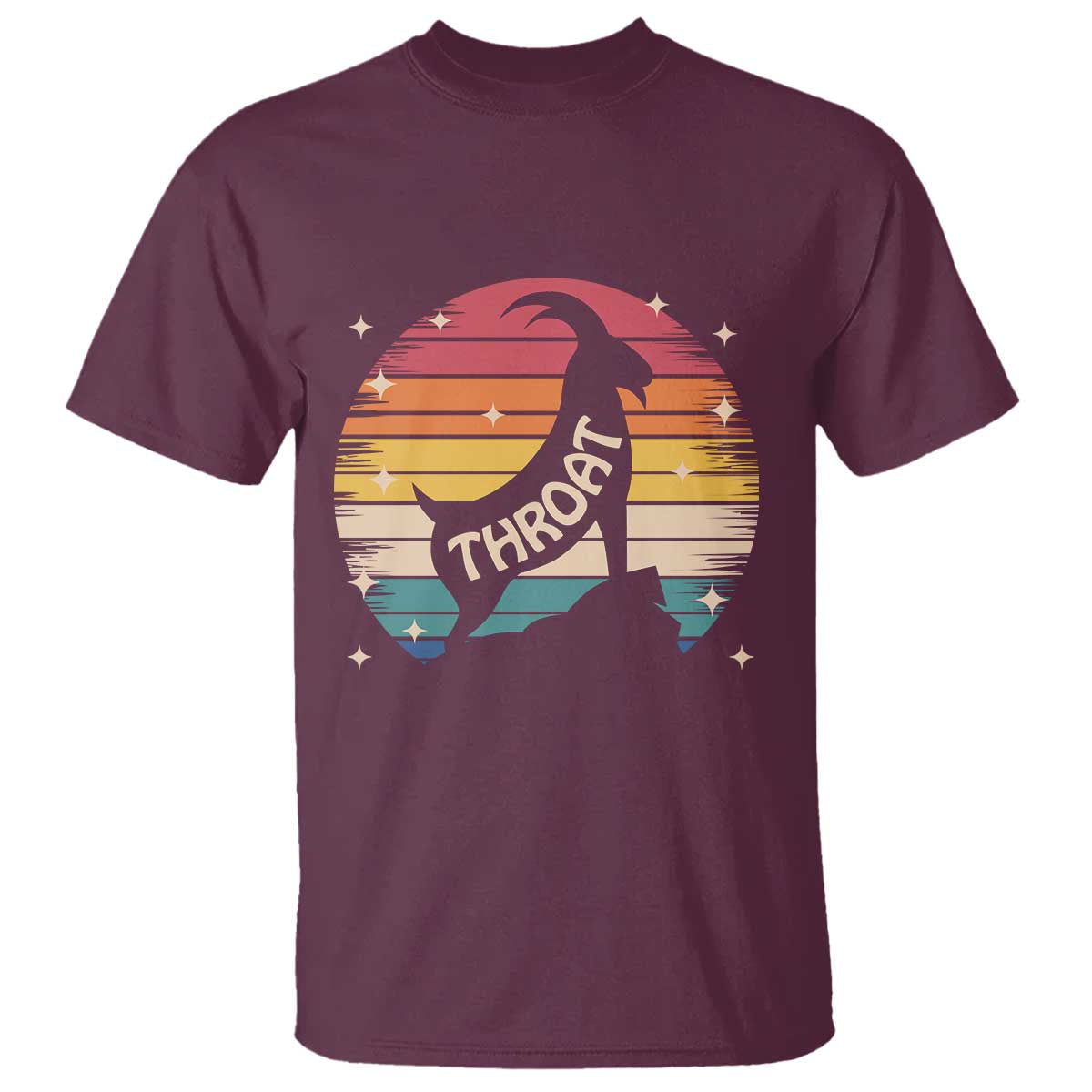 Raunchy Humor T Shirt Throat Goat Meme Gift - Wonder Print Shop