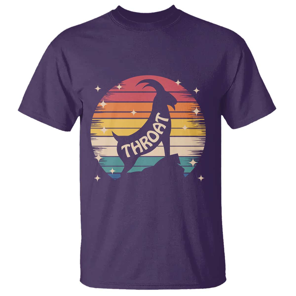 Raunchy Humor T Shirt Throat Goat Meme Gift - Wonder Print Shop