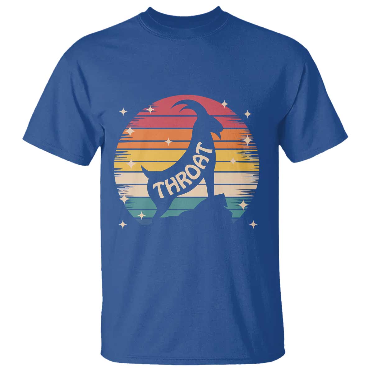 Raunchy Humor T Shirt Throat Goat Meme Gift - Wonder Print Shop