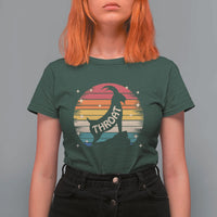 Raunchy Humor T Shirt For Women Throat Goat Meme Gift - Wonder Print Shop