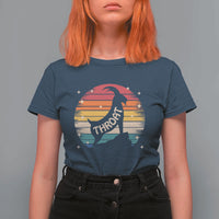 Raunchy Humor T Shirt For Women Throat Goat Meme Gift - Wonder Print Shop