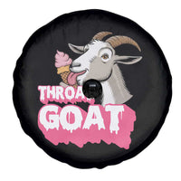 Throat Goat Spare Tire Cover Sarcastic Adult Humor - Wonder Print Shop