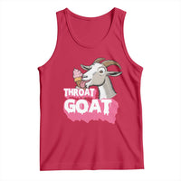 Throat Goat Tank Top Sarcastic Adult Humor - Wonder Print Shop