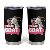 Throat Goat Tumbler Cup Sarcastic Adult Humor
