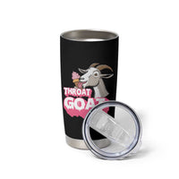 Throat Goat Tumbler Cup Sarcastic Adult Humor