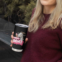 Throat Goat Tumbler Cup Sarcastic Adult Humor