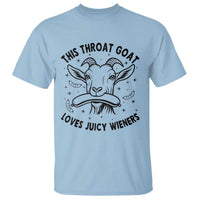 This Throat Goat Loves Juicy Wieners T Shirt Funny Adult Humor - Wonder Print Shop