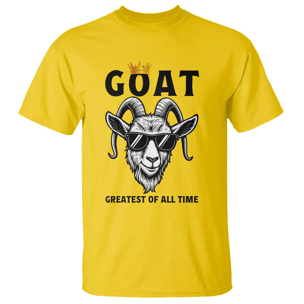 Goat Lover Gift T Shirt Funny Motivational Quote Be The G O A T - Wonder Print Shop