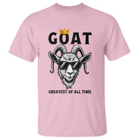 Goat Lover Gift T Shirt Funny Motivational Quote Be The G O A T - Wonder Print Shop