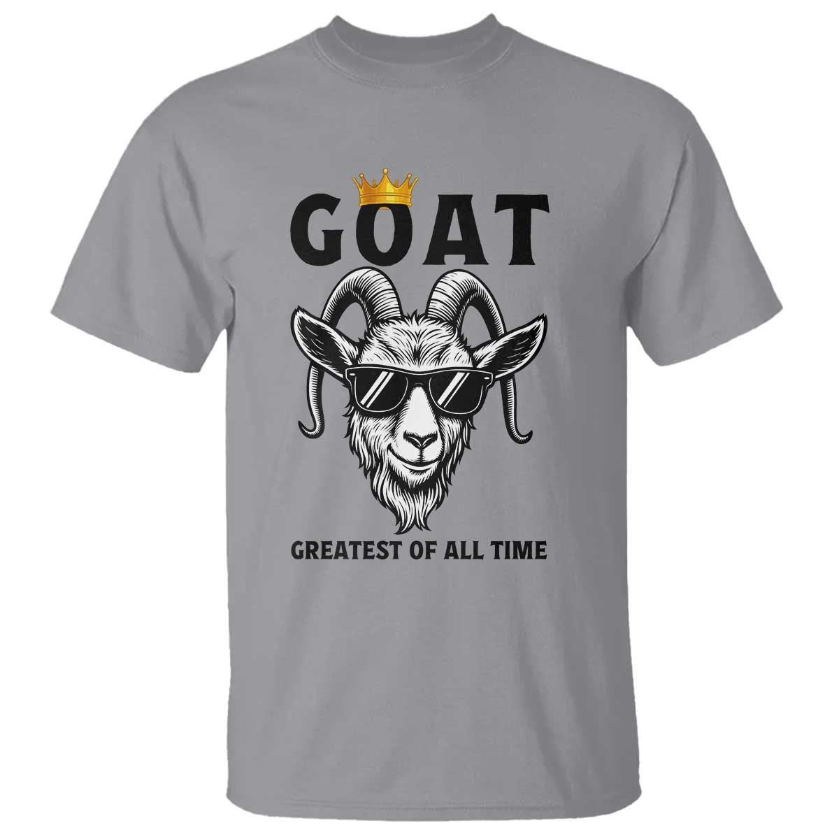 Goat Lover Gift T Shirt Funny Motivational Quote Be The G O A T - Wonder Print Shop