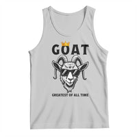 Goat Lover Gift Tank Top Funny Motivational Quote Be The G O A T - Wonder Print Shop