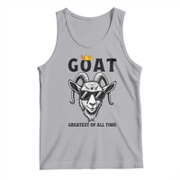 Goat Lover Gift Tank Top Funny Motivational Quote Be The G O A T - Wonder Print Shop