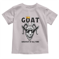 Goat Lover Gift Toddler T Shirt Funny Motivational Quote Be The G O A T - Wonder Print Shop