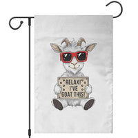 Relax I Have Goat This Garden Flag Funny Goat Lover Gift - Wonder Print Shop