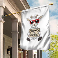 Relax I Have Goat This Garden Flag Funny Goat Lover Gift - Wonder Print Shop