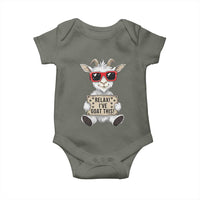Relax I Have Goat This Baby Onesie Funny Goat Lover Gift - Wonder Print Shop