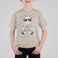 Relax I Have Goat This T Shirt For Kid Funny Goat Lover Gift - Wonder Print Shop
