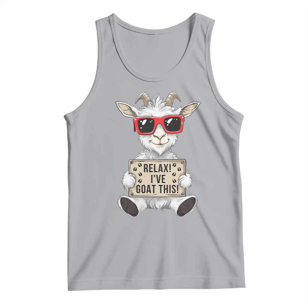 Relax I Have Goat This Tank Top Funny Goat Lover Gift - Wonder Print Shop