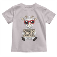 Relax I Have Goat This Toddler T Shirt Funny Goat Lover Gift - Wonder Print Shop