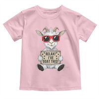 Relax I Have Goat This Toddler T Shirt Funny Goat Lover Gift - Wonder Print Shop
