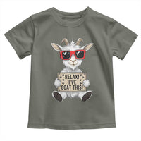 Relax I Have Goat This Toddler T Shirt Funny Goat Lover Gift - Wonder Print Shop