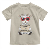 Relax I Have Goat This Toddler T Shirt Funny Goat Lover Gift - Wonder Print Shop