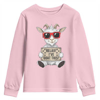 Relax I Have Goat This Youth Sweatshirt Funny Goat Lover Gift - Wonder Print Shop
