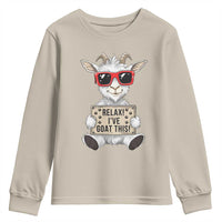 Relax I Have Goat This Youth Sweatshirt Funny Goat Lover Gift - Wonder Print Shop