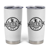 Funny Cool Goat With Sunglasses Tumbler Cup Animal Lover Farm Gift