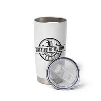 Funny Cool Goat With Sunglasses Tumbler Cup Animal Lover Farm Gift