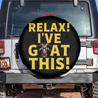 Funny Goat Humor Spare Tire Cover Relax I Have Goat This - Wonder Print Shop