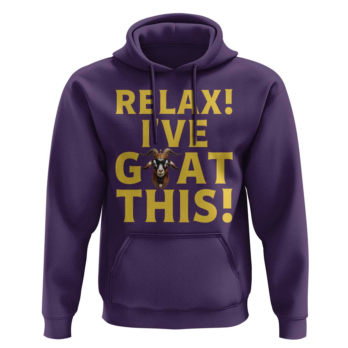 Funny Goat Humor Hoodie Relax I Have Goat This - Wonder Print Shop