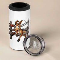 Funny Goat 4 in 1 Can Cooler Tumbler It Is Fine I Am Fine Everything Is Fine